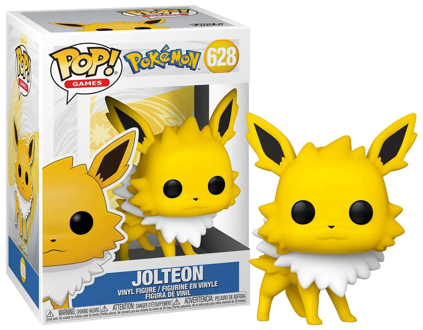Funko Pokemon POP! Games Jolteon Vinyl Figure #628 [Damaged Package]