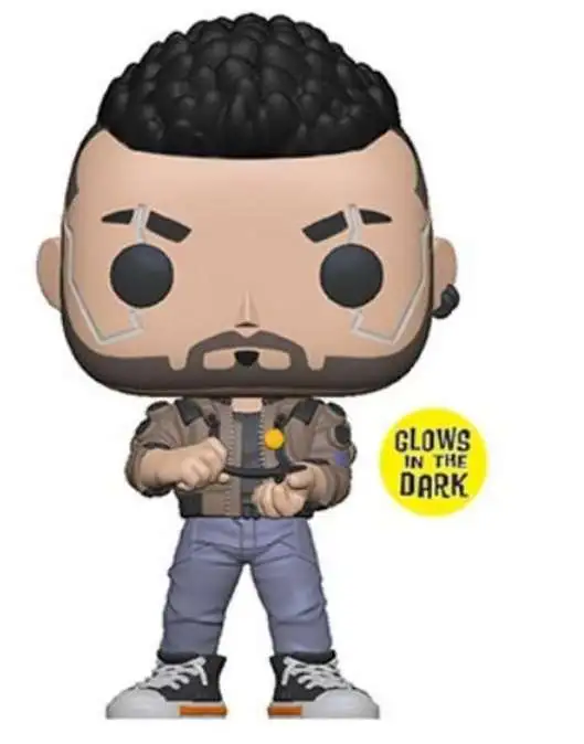 Funko Cyberpunk 2077 Pop! Games V-Male GITD Exclusive Vinyl Figure #588 [Glows in the Dark, Damaged Package]