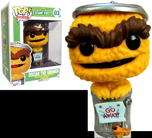 Funko POP! Sesame Street Oscar The Grouch Exclusive Vinyl Figure #03 [Orange Debut Variant]