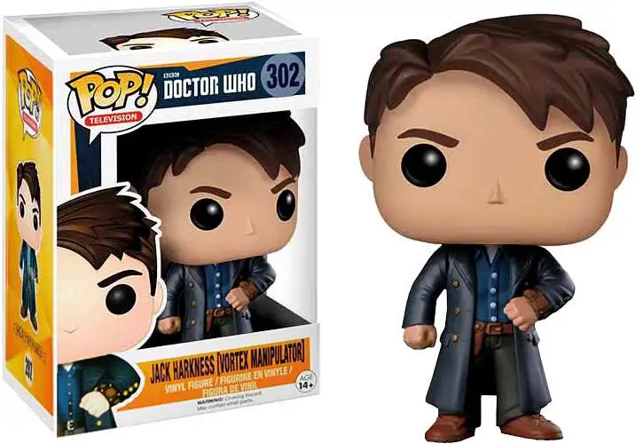 Funko Doctor Who POP! Television Jack Harkness (Vortex Manipulator) Exclusive Vinyl Figure #302