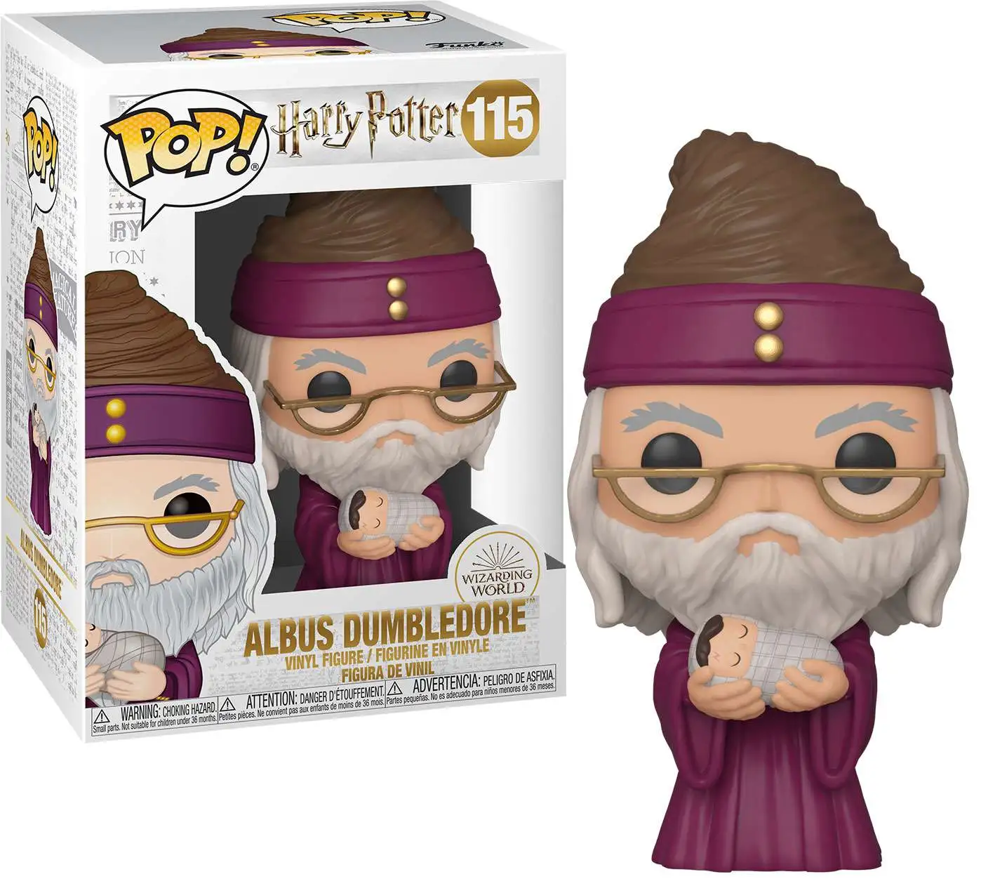 Harry Potter Funko Pop Dumbledore With Baby Harry 新しい 公式 Vinyl Figure-