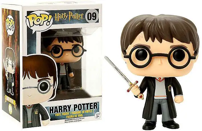 Harry Potter POP Harry Potter Harry Potter Exclusive 09 With Sword Of Gryffindor, Damaged Package -