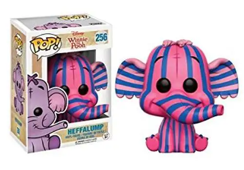 Funko Winnie the Pooh POP! Disney Heffalump Exclusive Vinyl Figure #256 [Pink & Purple Stripes, Damaged Package]
