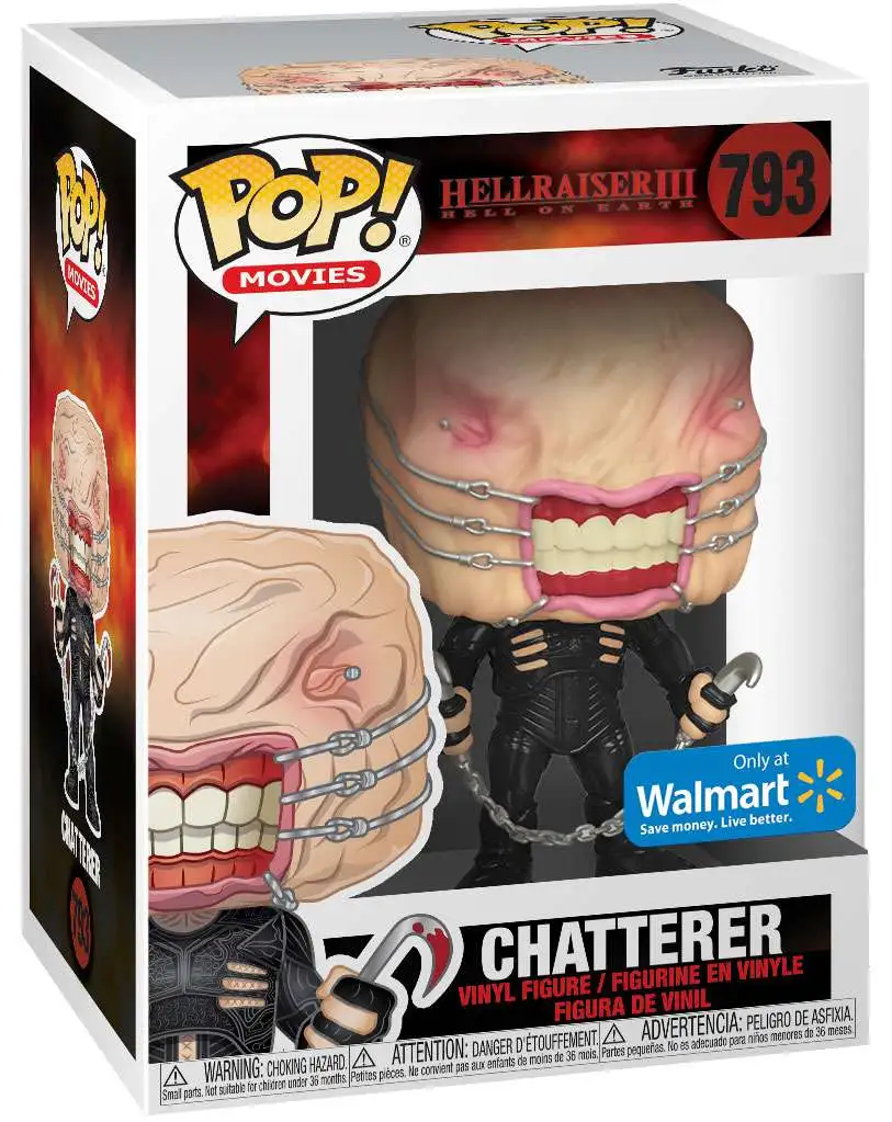 Funko Hellraiser III: Hell on Earth POP! Movies Chatterer Exclusive Vinyl Figure #793 [Damaged Package]