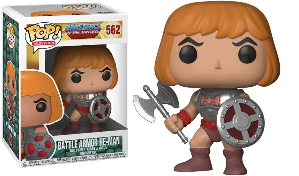 Battle Armor He-Man Nr.562 Vinyl Television Masters of the Universe Funko Pop 