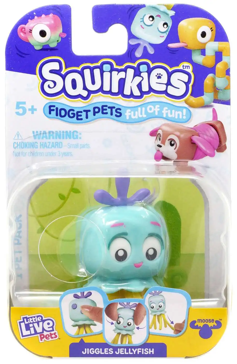 Little Live Pets Squirkies Cheeky Pop Monkey Figure 