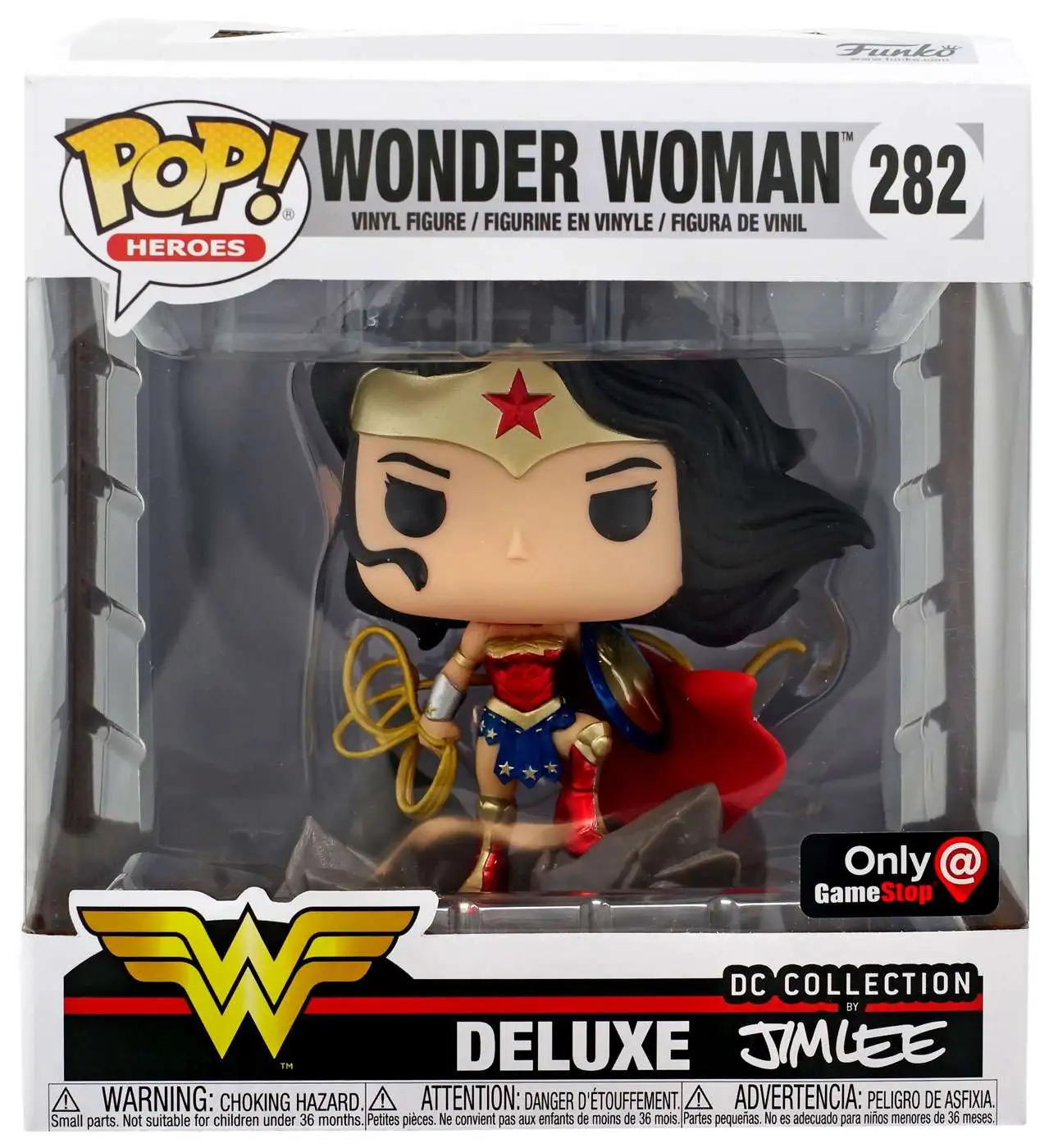 -FUN36311-... Deluxe Jim Lee US Exclusive Pop RS Wonder Woman Wonder Woman 