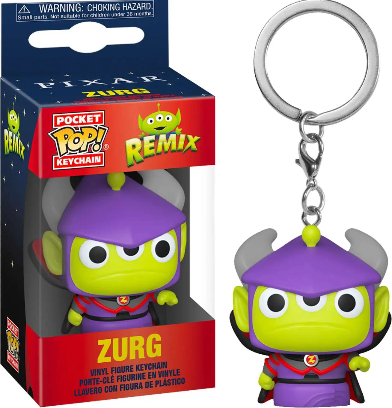 Funko Disney / Pixar Pocket POP! Keychain Alien as Zurg Keychain