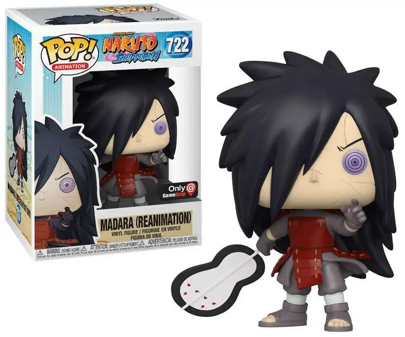 Funko Naruto POP! Animation Madara Exclusive Vinyl Figure #722 [Reanimation, Damaged Package]