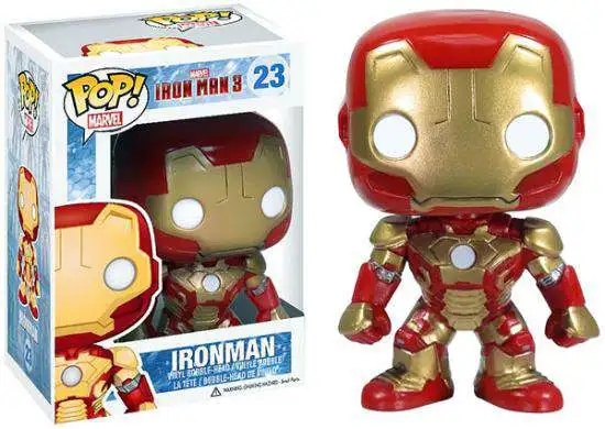 Funko Iron Man 3 POP! Marvel Iron Man Vinyl Bobble Head #23 [Mark 42]