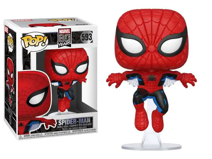 Funko Pop! Marvel 80th Spider-Man 593 Vinyl Figur 