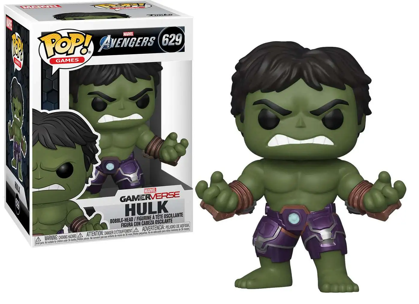 Marvel Avengers GamerVerse Collectors Bag Clip Series Exclusive A Hulk 
