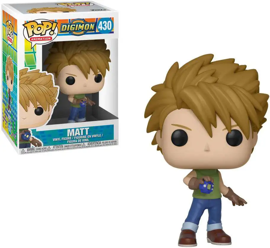 Funko Digimon POP! Animation Matt Vinyl Figure #430 [Damaged Package]