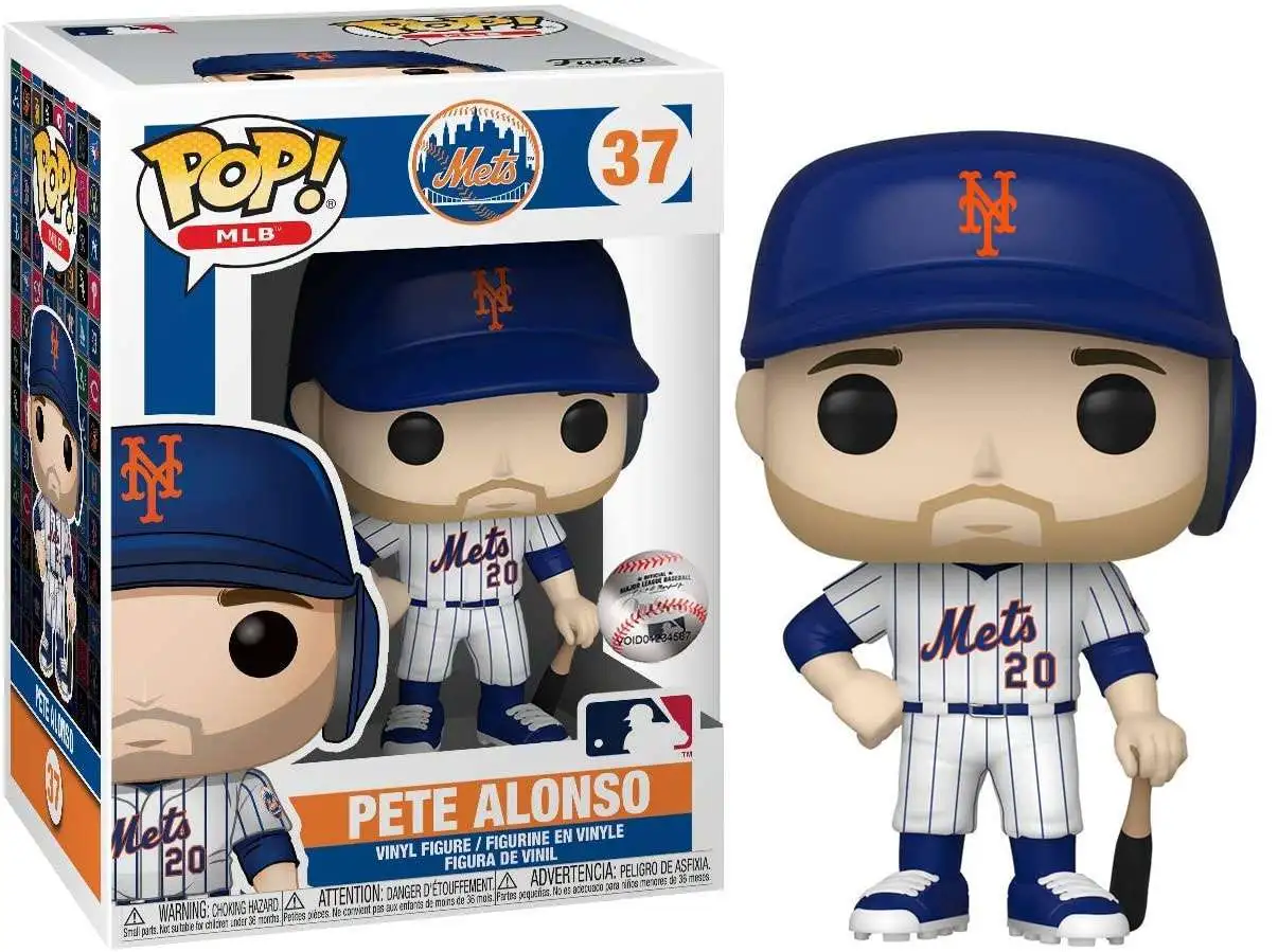 MLB Mets Pete Alonso (Road Uniform) Funko Pop! Vinyl Figure