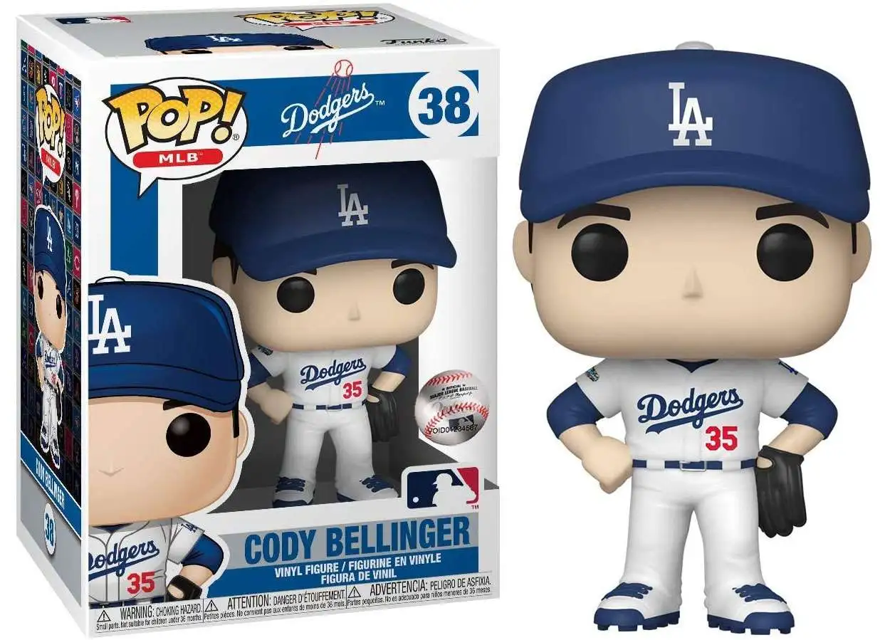 Cody Bellinger (Los Angeles Dodgers) Gray Uniform MLB Funko Pop! Series 4
