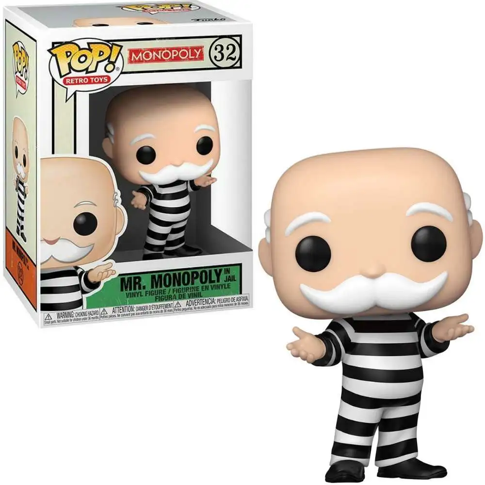 Funko Pop Vinyl Monopoly Criminal Uncle Pennybags With Popshield for sale online 