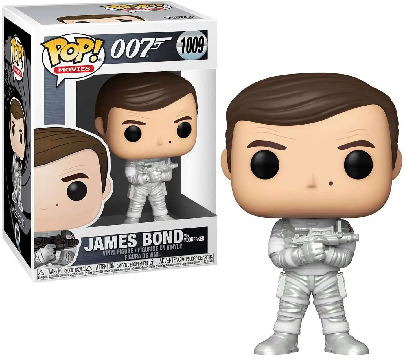 Funko James Bond POP! Movies Roger Moore Vinyl Figure #1069 [Moonraker, Damaged Package]