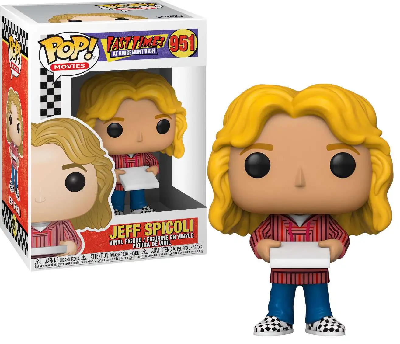 Funko Fast Times at Ridgemont High POP! Movies Jeff Spicoli Vinyl Figure #951 [with Pizza Box]
