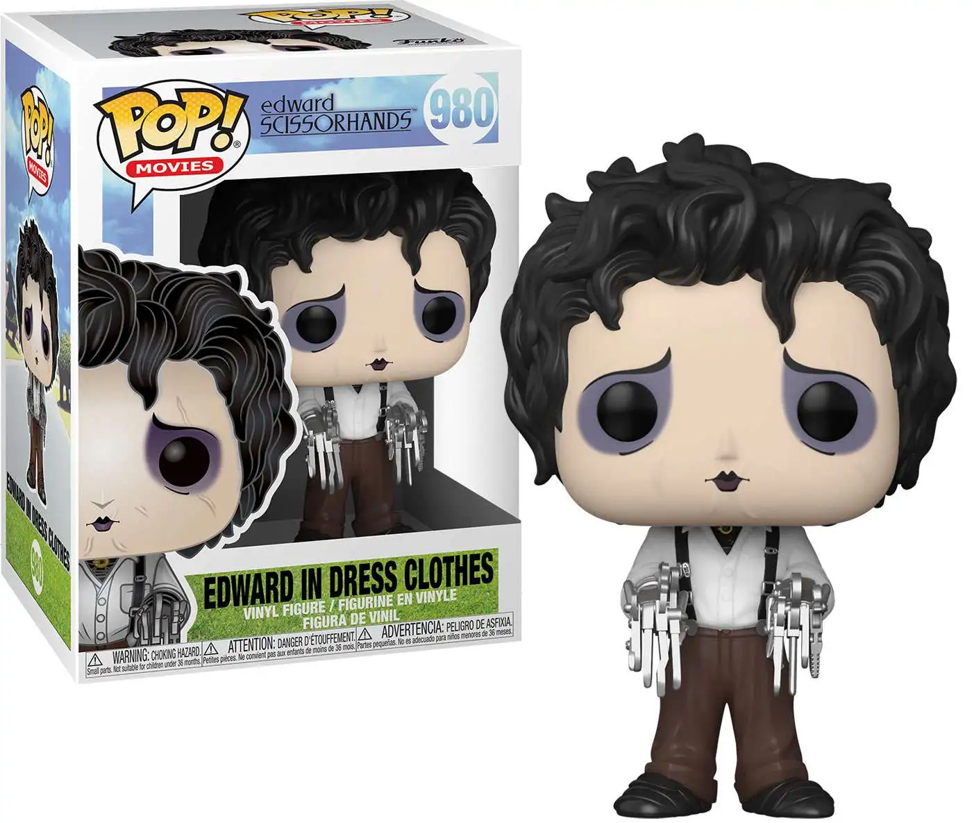 Funko Edward Scissorhands POP! Movies Edward in Dress Clothes Vinyl Figure #980