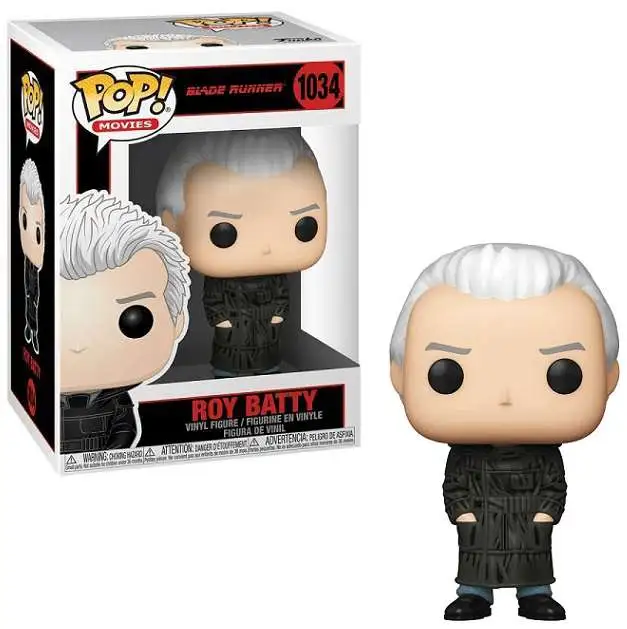 Funko Blade Runner POP! Movies Roy Batty Vinyl Figure #1034 [Black  Overcoat, Regular Version, Damaged Package]