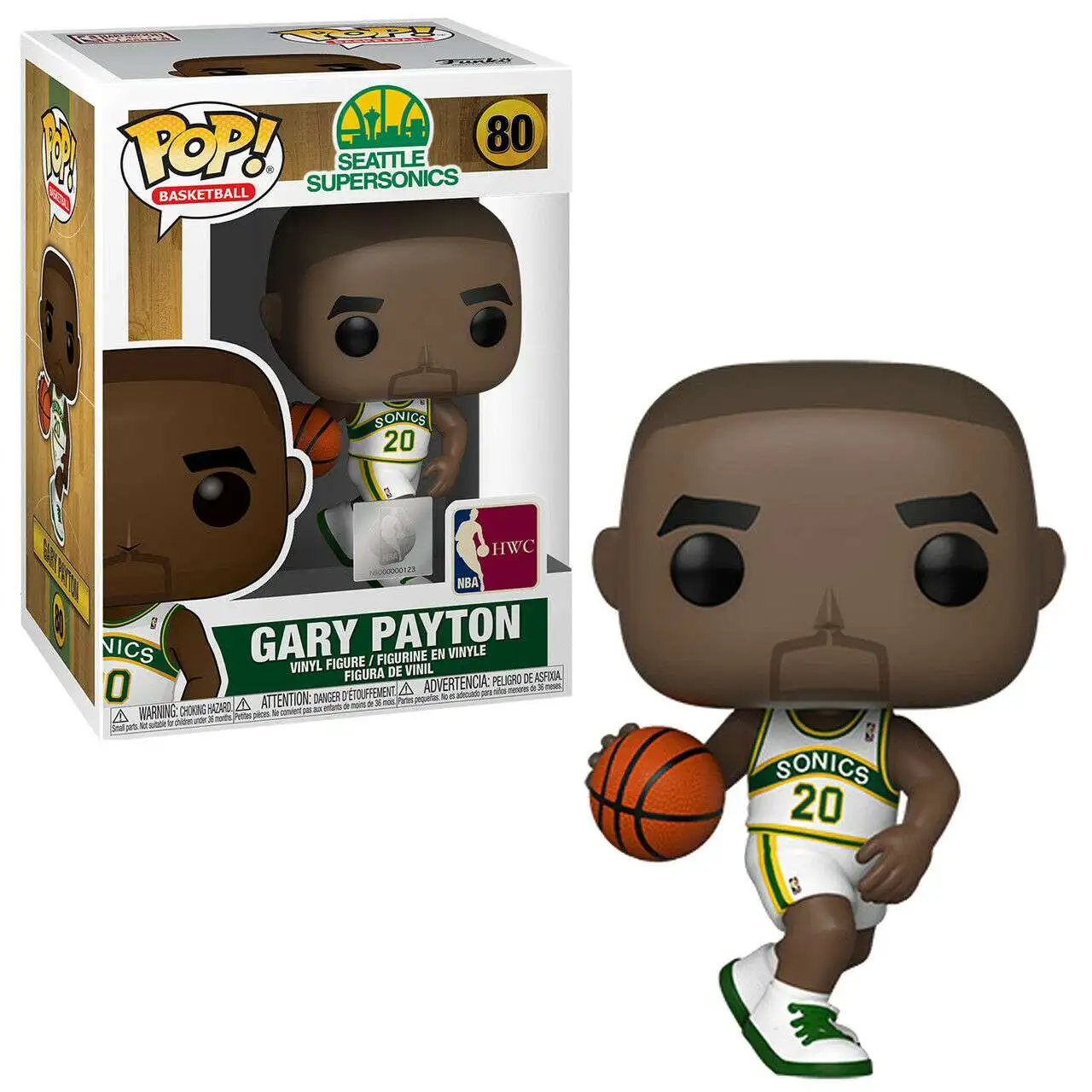 Funko NBA Seattle Supersonics POP Basketball Gary Payton Vinyl