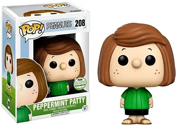 Funko Peanuts POP! Animation Peppermint Patty Exclusive Vinyl Figures #208