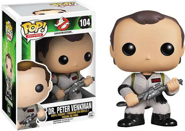 Funko Ghostbusters POP! Movies Dr. Peter Venkman Vinyl Figure #104 [Damaged Package]