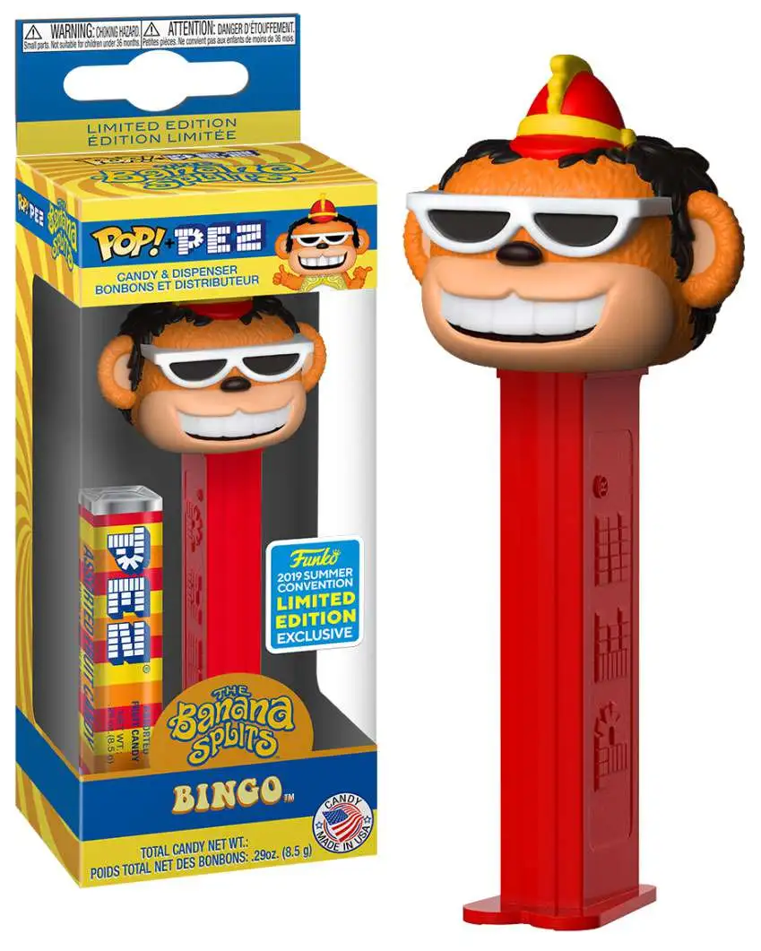 Funko The Banana Splits POP PEZ Bingo Exclusive Candy Dispenser 