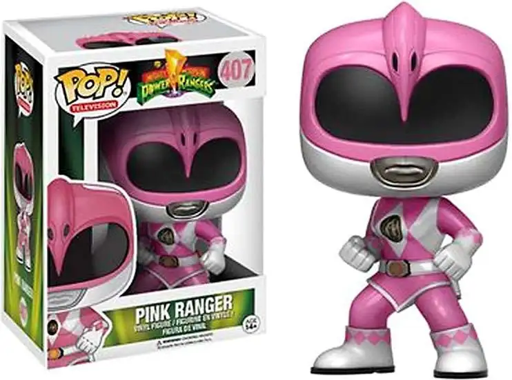 Funko Power Rangers POP! Television Pink Ranger Exclusive Vinyl Figure #407 [Metallic]