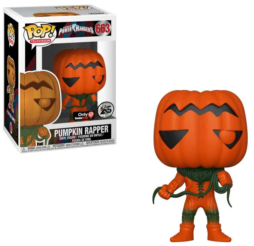 Funko Power Rangers Mighty Morphin 25th Anniversary POP! Television Pumpkin Rapper Exclusive Vinyl Figure #663 [Damaged Package]