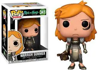 Warrior Summer Funko POP Rick and Morty Animation, 341 
