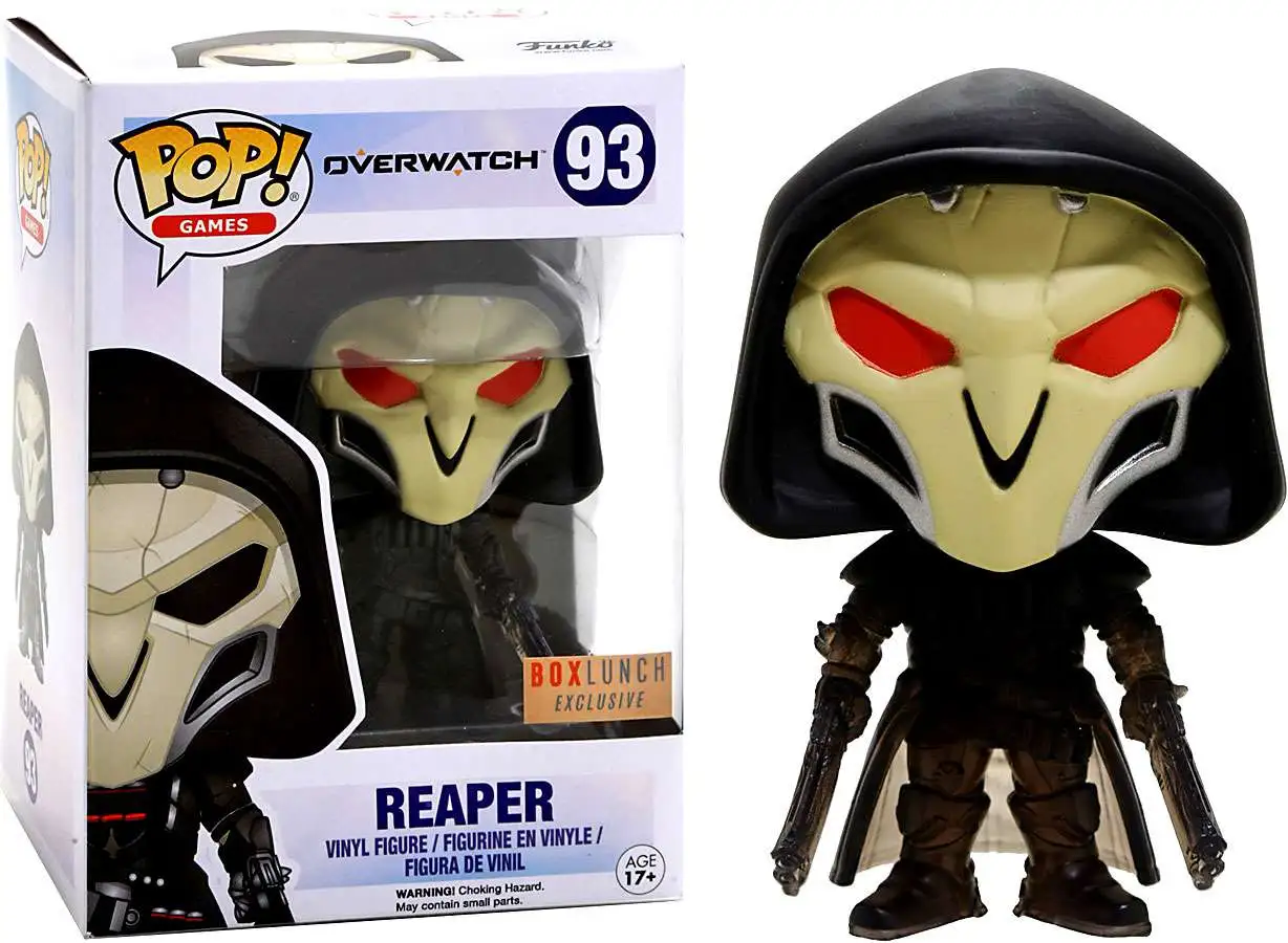 nood filosoof voorjaar Funko Blizzard Overwatch POP Games Reaper Exclusive Vinyl Figure 93 Red  Eyes - ToyWiz