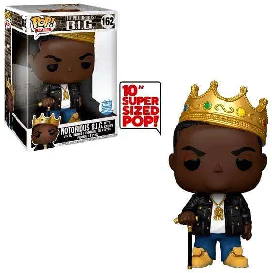 Funko Pop Rocks The Notorious B.I.G Notorious B.I.G with Crown Vinyl Figure 