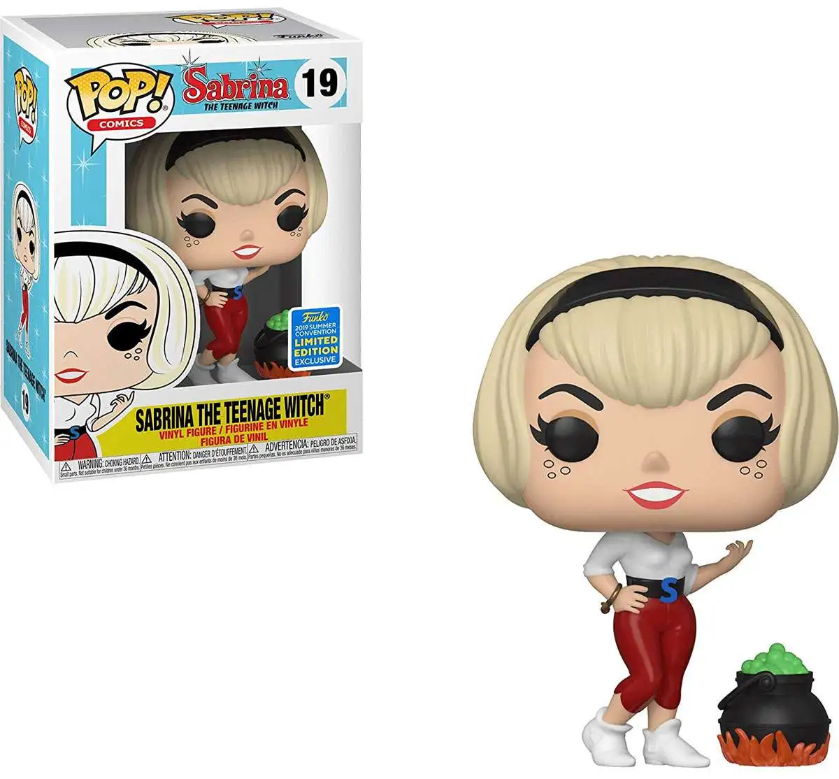 Funko Pop 19 Comics Sabrina The Teenage Witch 2019 Summer Convention for sale online 