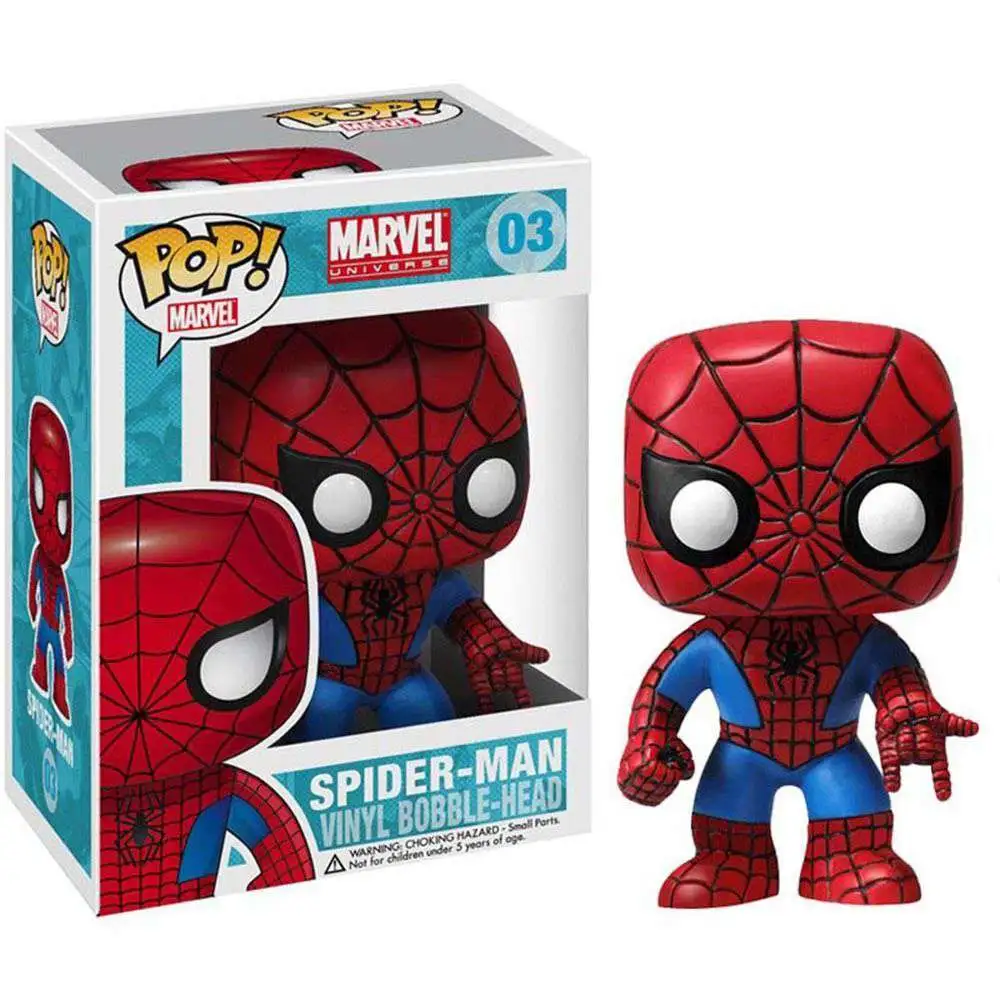 Funko Universe POP Marvel Spider-Man Vinyl Bobble Head 03 - ToyWiz
