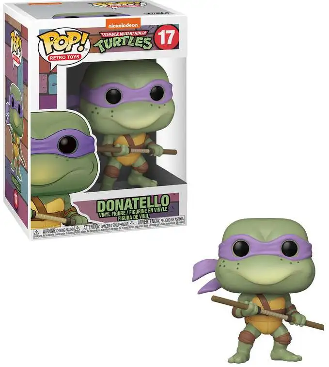 brand new in box Funko Pop Retro Toys Ships Today! Donatello TMNT #17 