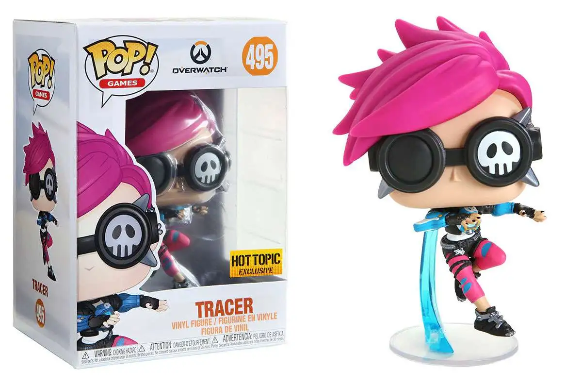  Blizzard Overwatch: Tracer Toy Figure Statues : Toys & Games