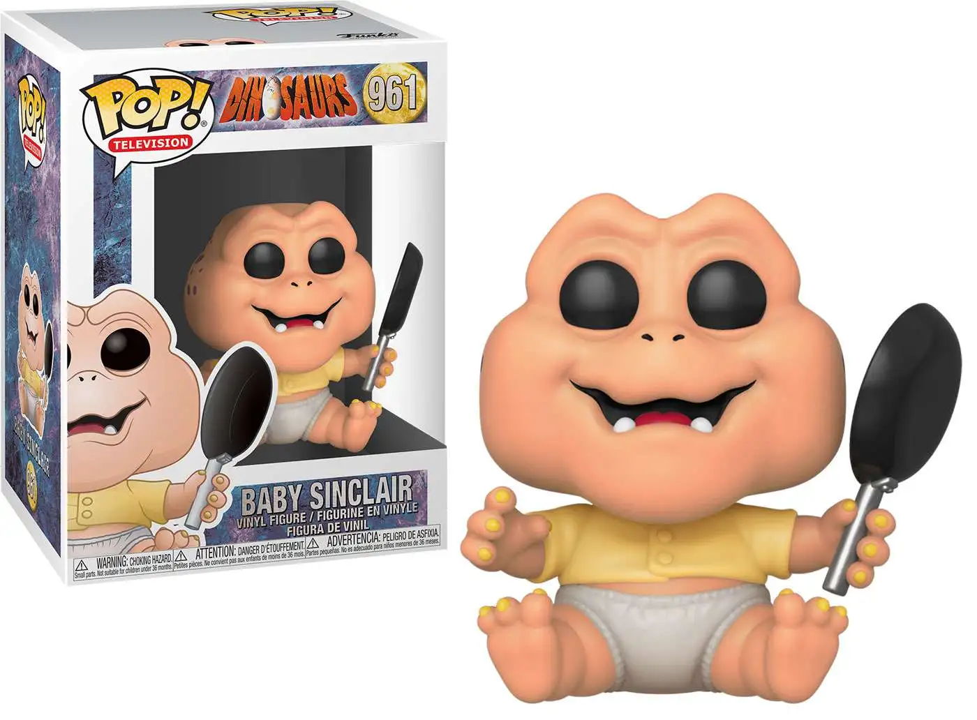 Funko Dinosaurs POP! Television Baby Sinclair Vinyl Figure #961 [Damaged Package]