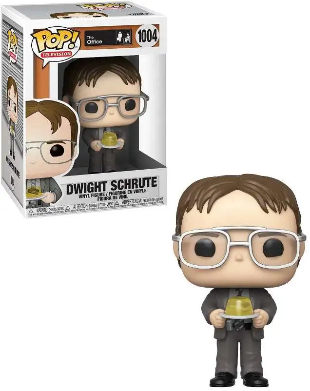 Funko The Office POP! Television Dwight with Jello Stapler Vinyl Figure #1004 [Damaged Package]