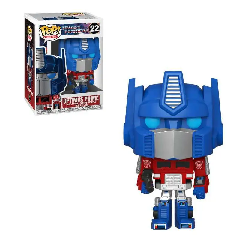 Funko Transformers POP! Retro Toys Optimus Prime Vinyl Figure #22 [Damaged Package]