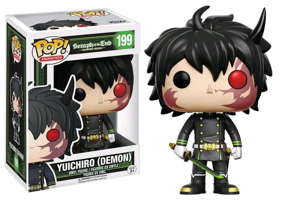 Funko Seraph of the End POP! Animation Yuichiro Exclusive Vinyl Figure #199 [Demon]