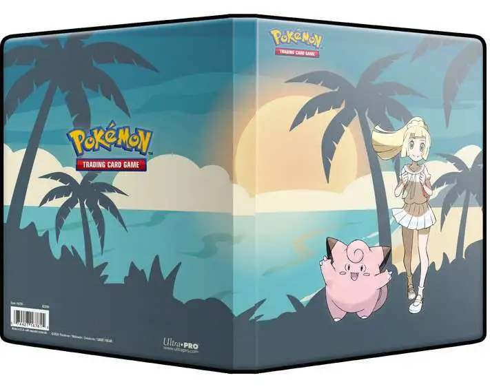 Ultra Pro Pokemon Trading Card Game Lillie and Clefairy 4-Pocket Portfolio (Pre-Order ships September)