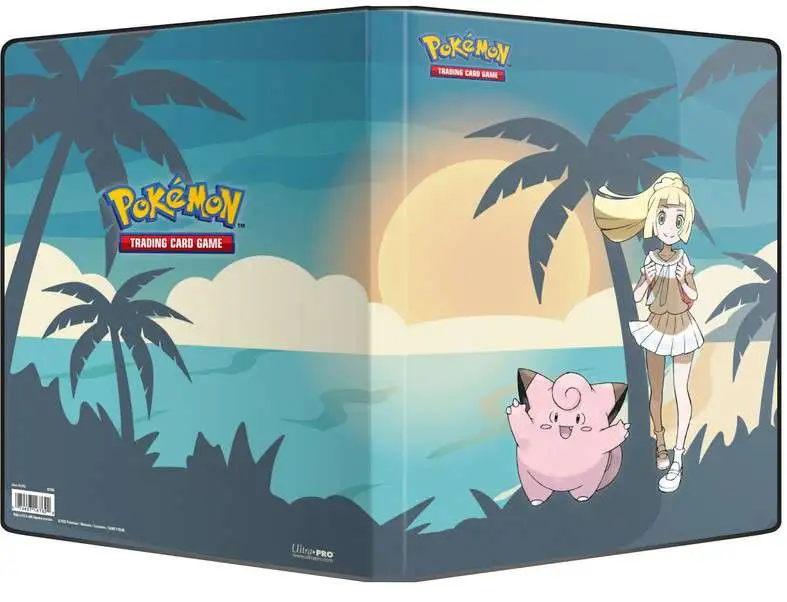 Ultra Pro Pokemon Trading Card Game Lillie and Clefairy 9-Pocket Portfolio (Pre-Order ships September)