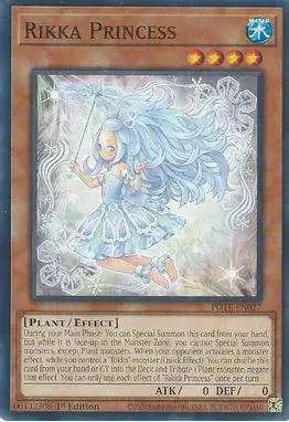 YuGiOh Power of the Elements Common Rikka Princess POTE-EN027