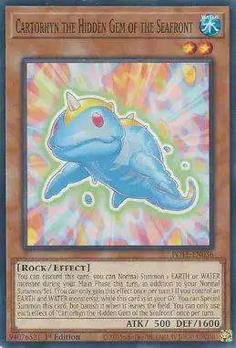 YuGiOh Power of the Elements Common Cartorhyn the Hidden Gem of the  Seafront POTE-EN036