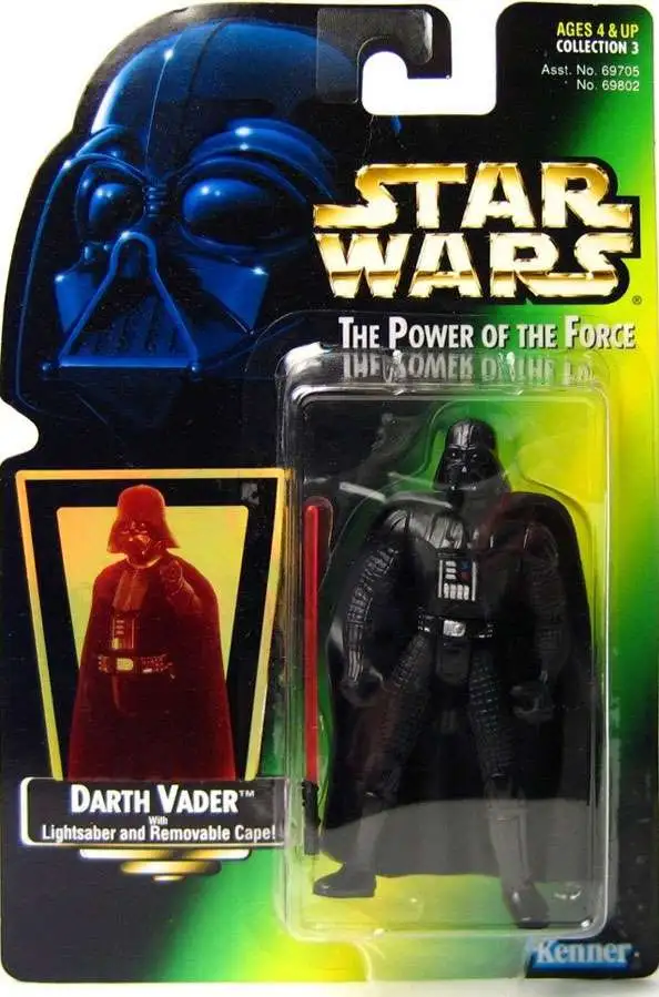 Star Wars Return of the Jedi Power of the Force POTF2 Collection 3 Darth Vader Action Figure