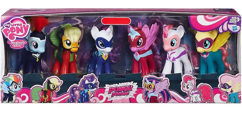 My Little Pony Friendship for All Collection Pack, 6 Pony Dolls