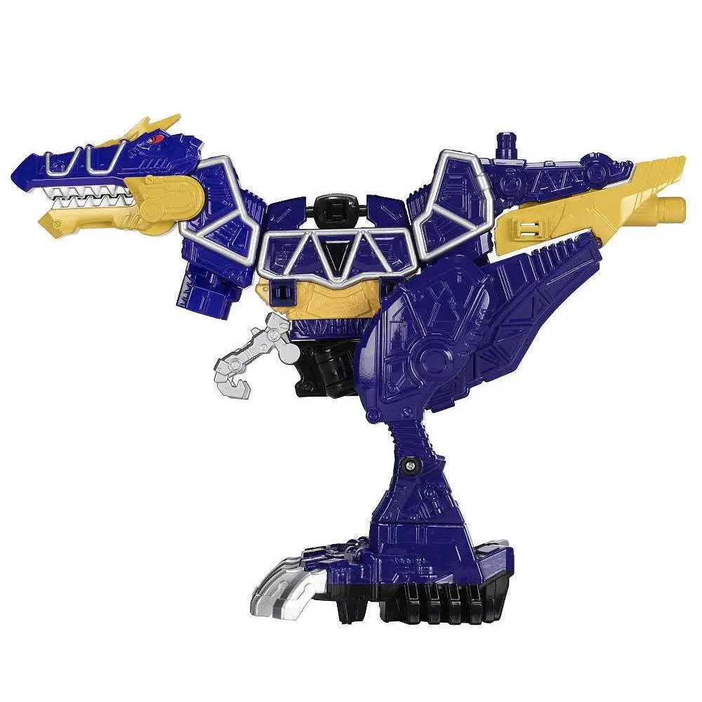 Power Rangers Dino Super Charge Spino Zord Black T-Rex Zord Deluxe Zord  Mega 2-Pack Bandai America - ToyWiz