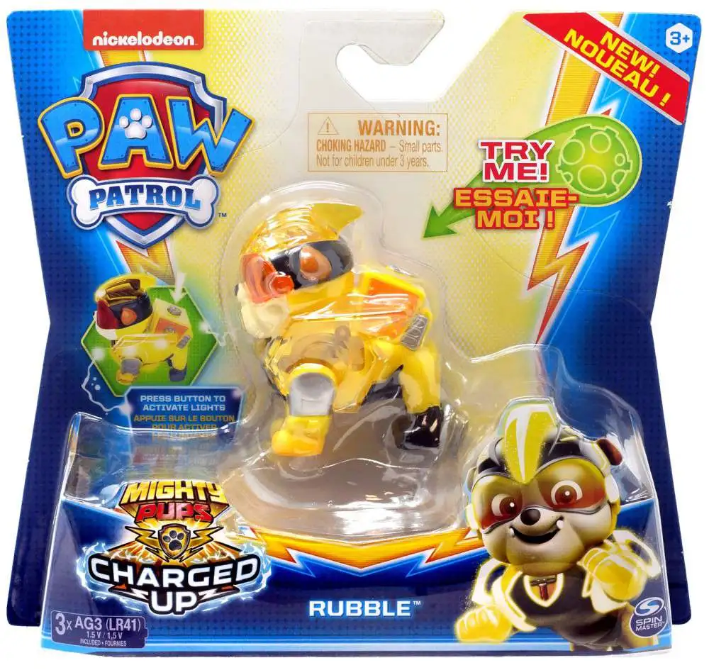 Nickelodeon Paw Patrol Mighty Pups Charged up Marshall by Spin Master for sale online 