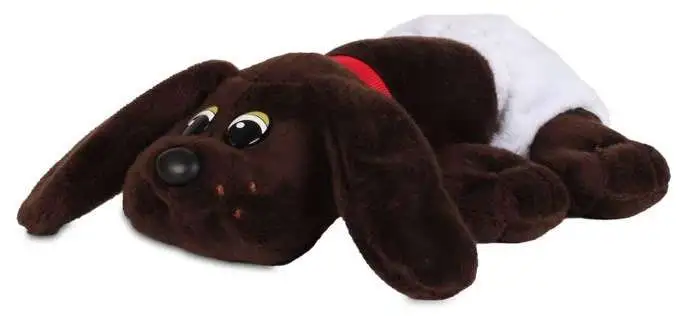 Pound Puppies Newborns Classic 80's Collection Dark Brown 7-Inch Plush